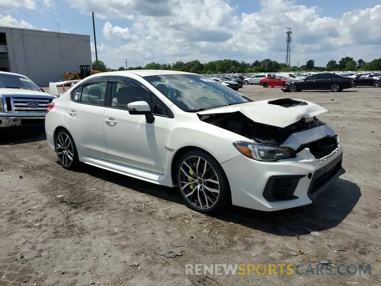 4 Photograph of a damaged car JF1VA2E62M9813522 SUBARU WRX 2021
