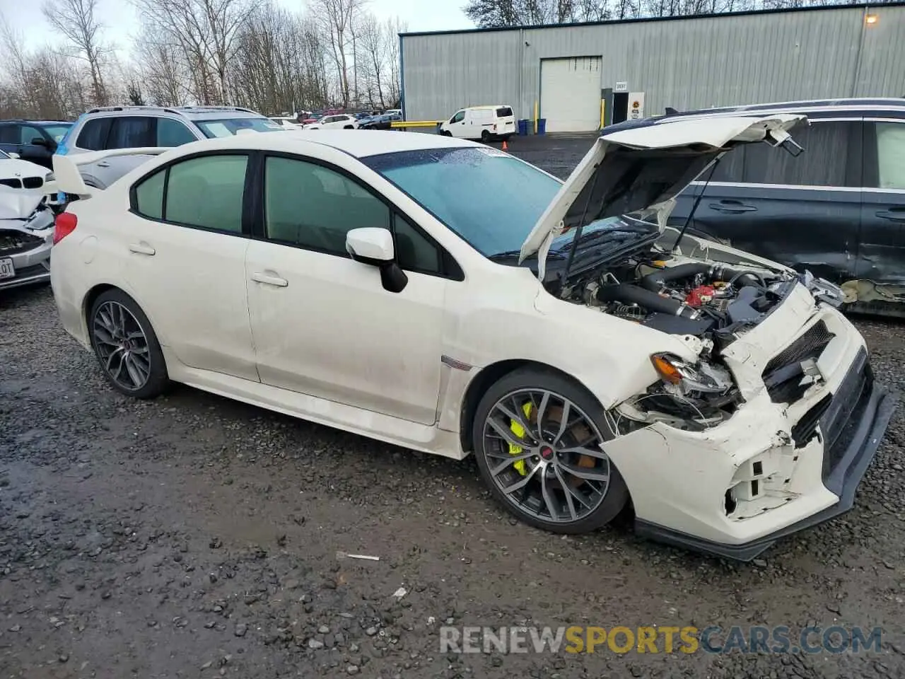 4 Photograph of a damaged car JF1VA2S69M9811240 SUBARU WRX 2021