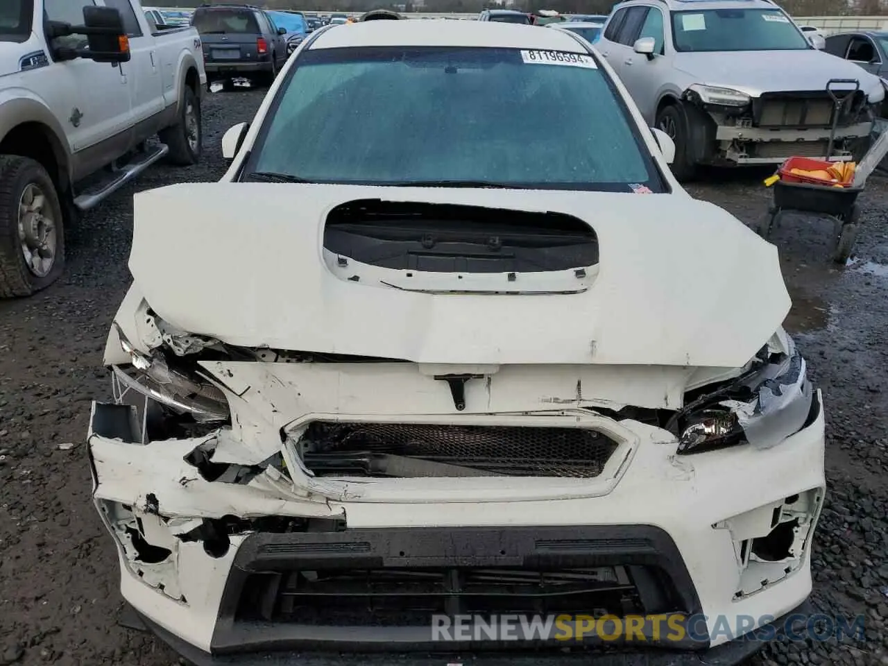 5 Photograph of a damaged car JF1VA2S69M9811240 SUBARU WRX 2021