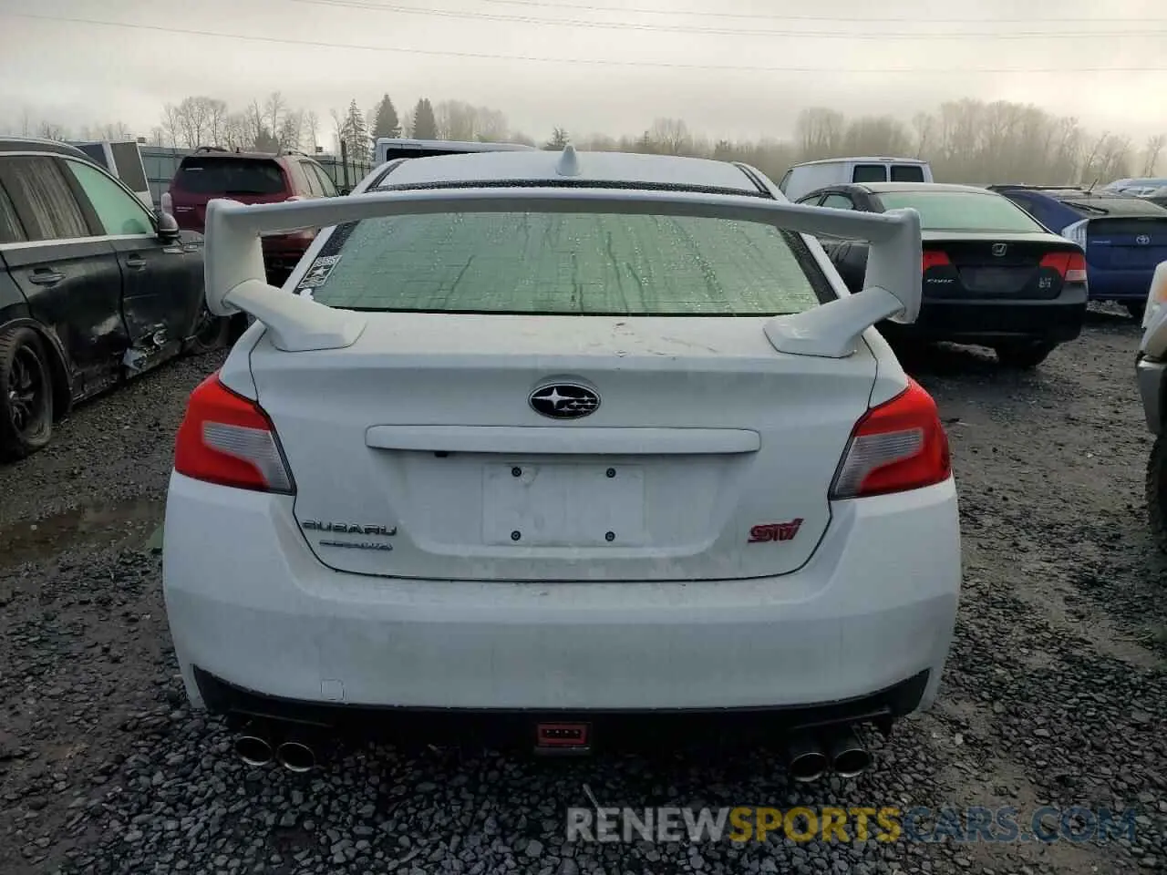 6 Photograph of a damaged car JF1VA2S69M9811240 SUBARU WRX 2021