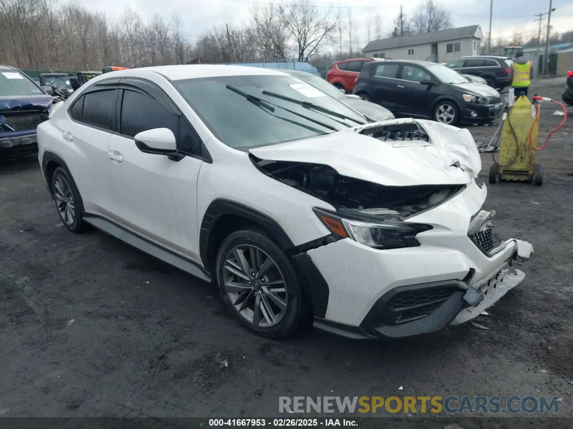 1 Photograph of a damaged car JF1VBAA60N9002705 SUBARU WRX 2022