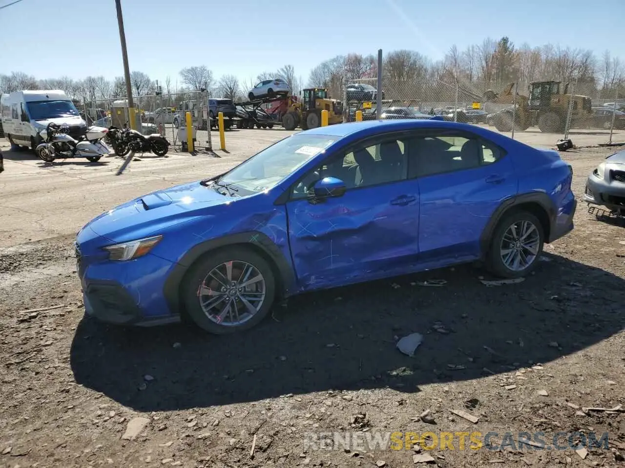 1 Photograph of a damaged car JF1VBAA61N9024695 SUBARU WRX 2022