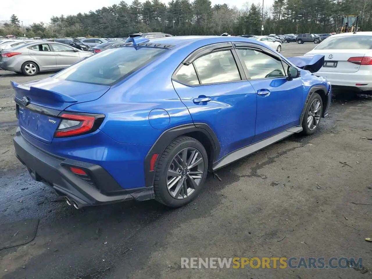 3 Photograph of a damaged car JF1VBAA61N9029007 SUBARU WRX 2022
