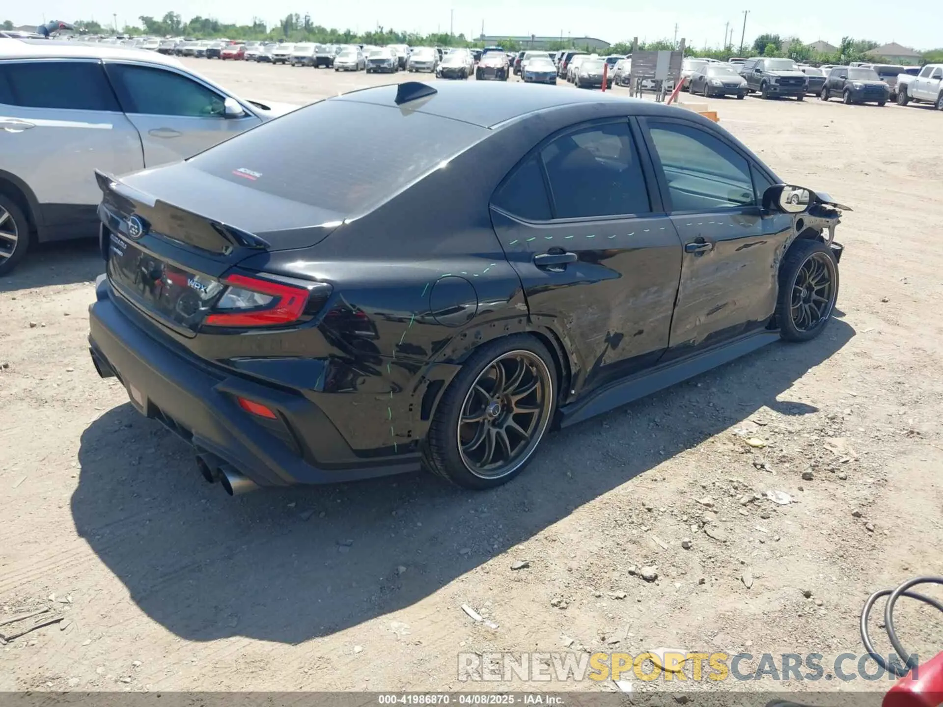 4 Фотография поврежденного автомобиля JF1VBAA62N9013012 SUBARU WRX 2022