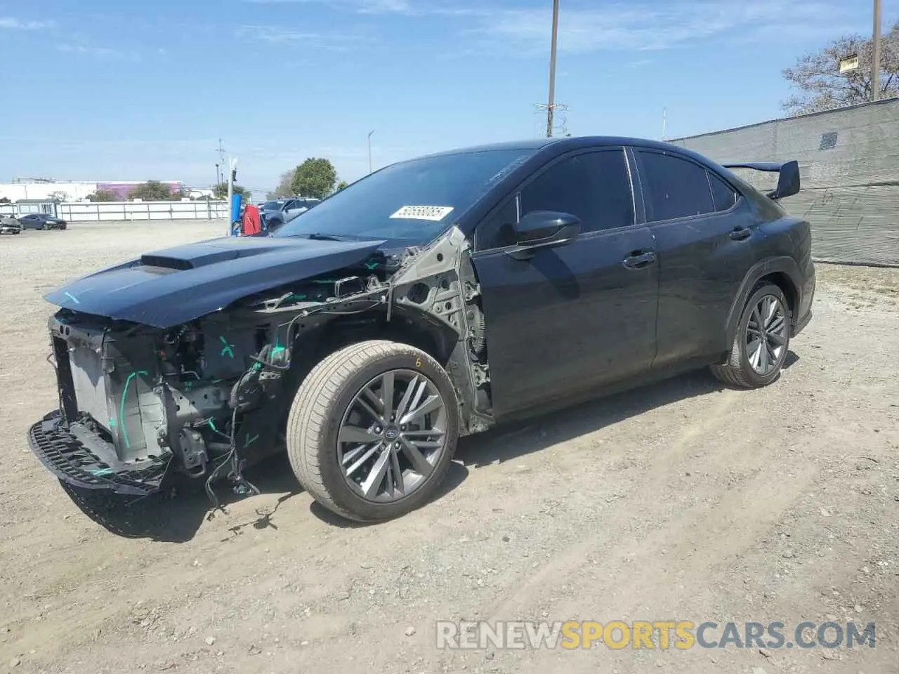 1 Photograph of a damaged car JF1VBAA63N9016517 SUBARU WRX 2022