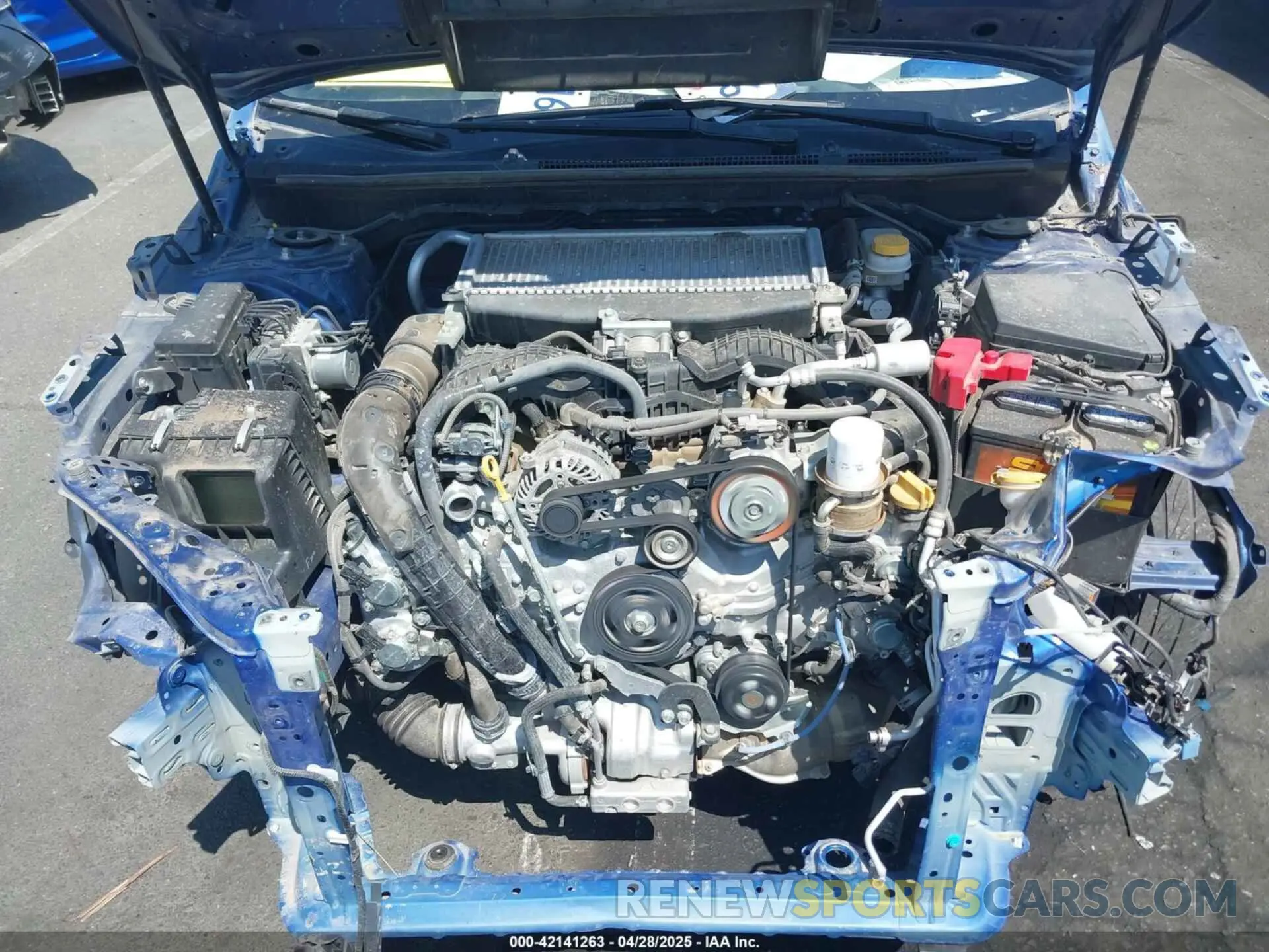 10 Photograph of a damaged car JF1VBAA64N9024903 SUBARU WRX 2022