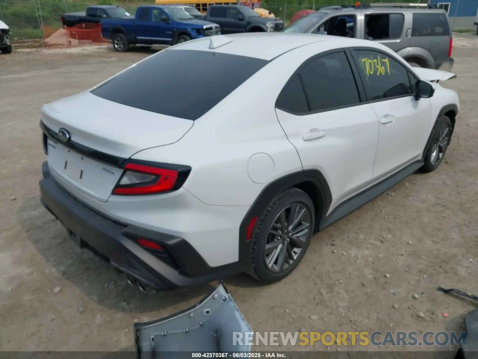 4 Фотография поврежденного автомобиля JF1VBAA65N9006233 SUBARU WRX 2022