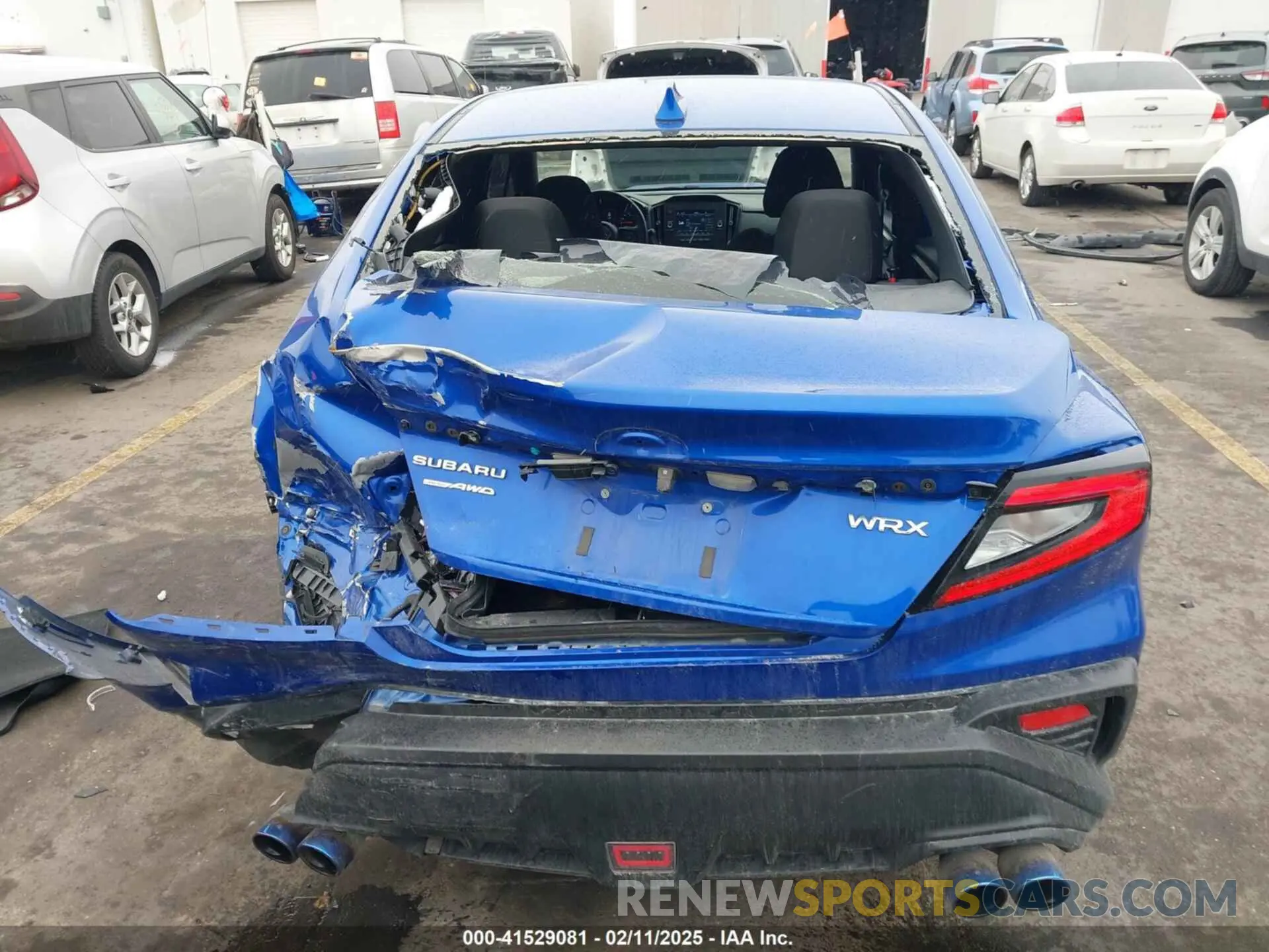 16 Photograph of a damaged car JF1VBAA65N9013795 SUBARU WRX 2022