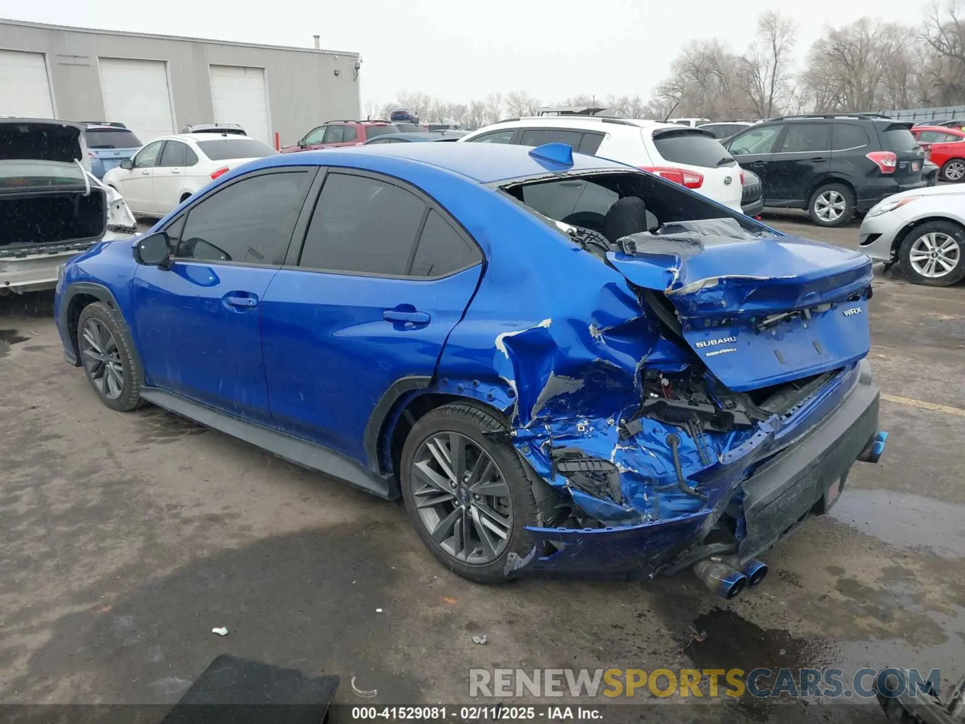 3 Photograph of a damaged car JF1VBAA65N9013795 SUBARU WRX 2022