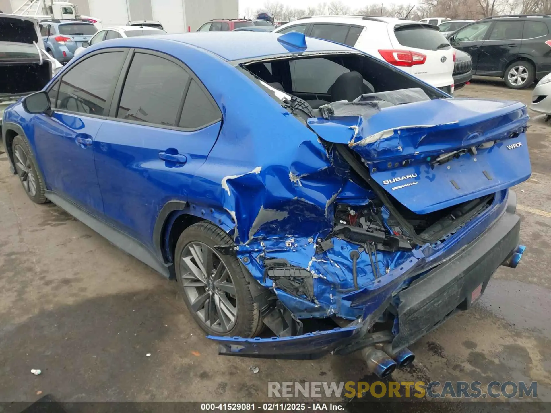 6 Photograph of a damaged car JF1VBAA65N9013795 SUBARU WRX 2022