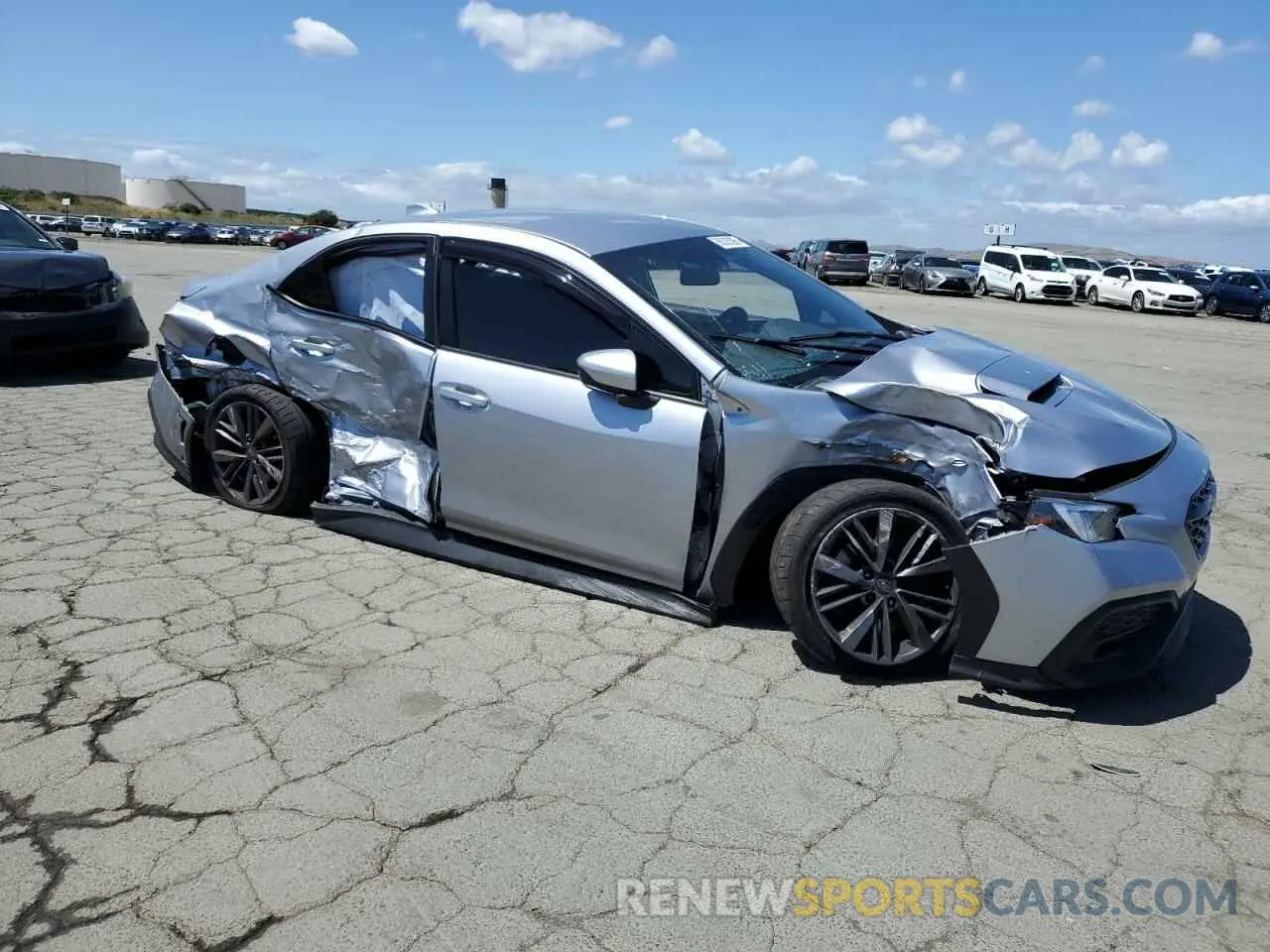 4 Photograph of a damaged car JF1VBAB64N8018149 SUBARU WRX 2022