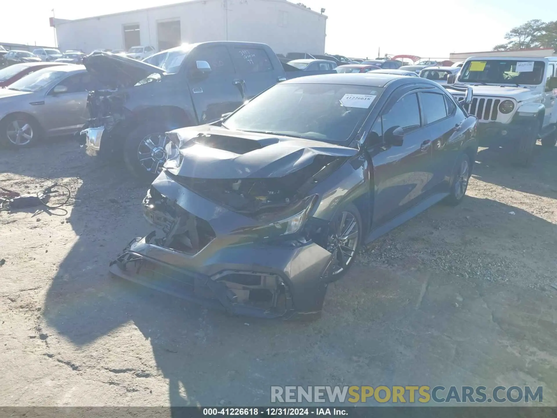 2 Photograph of a damaged car JF1VBAB65N8018712 SUBARU WRX 2022