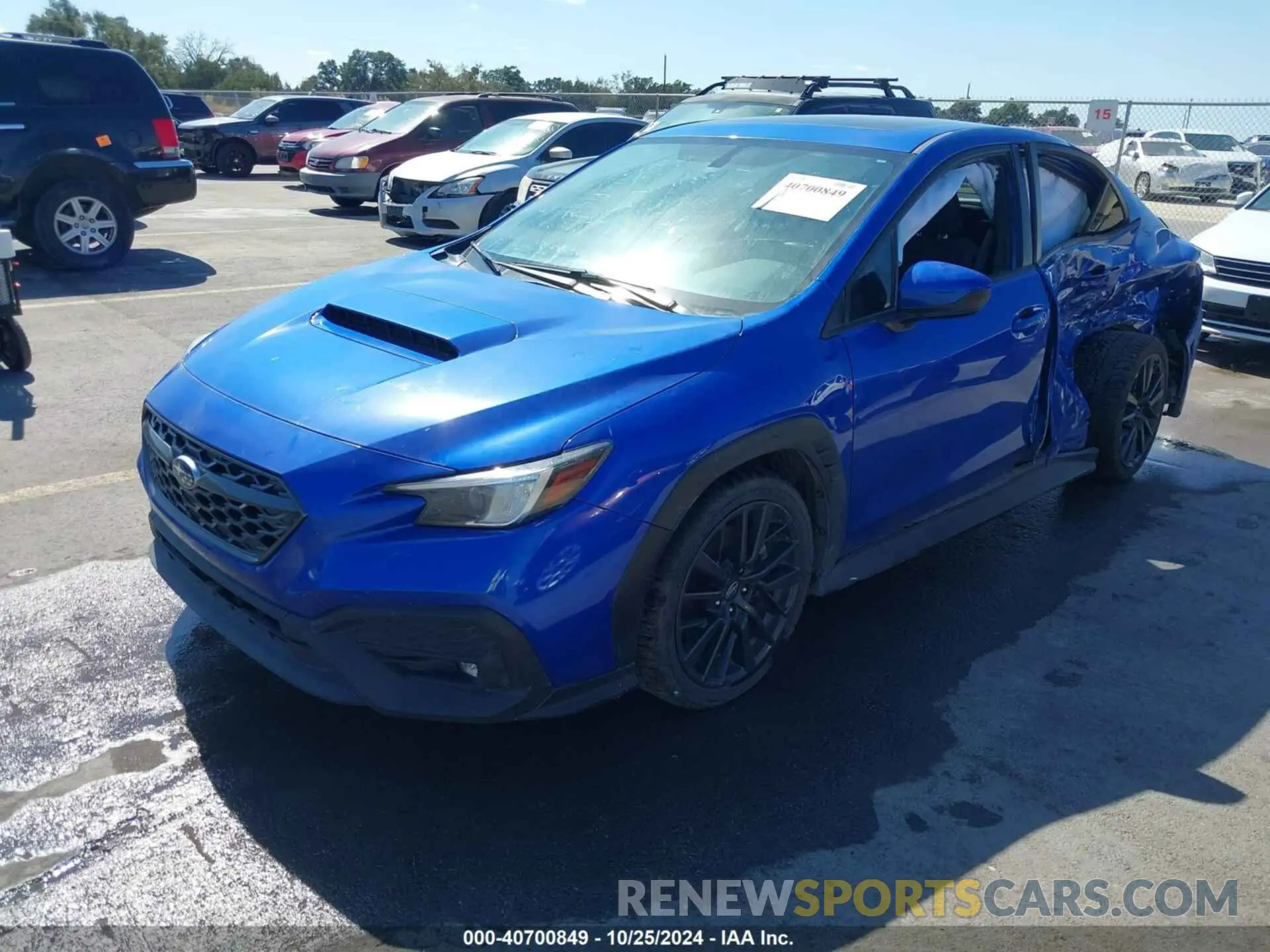 2 Фотография поврежденного автомобиля JF1VBAF61N9007775 SUBARU WRX 2022