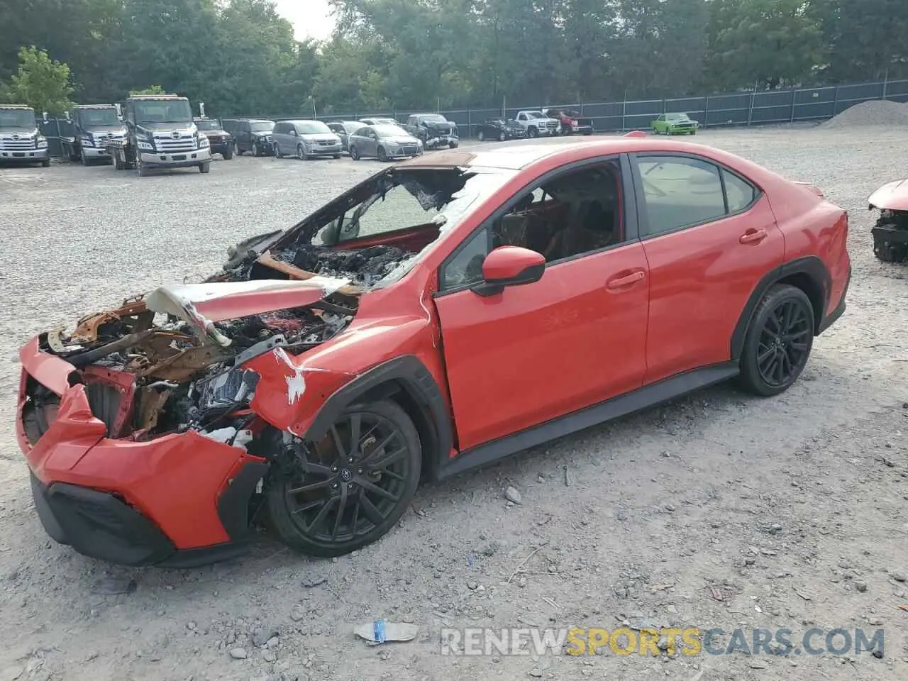 1 Photograph of a damaged car JF1VBAF62N9021197 SUBARU WRX 2022