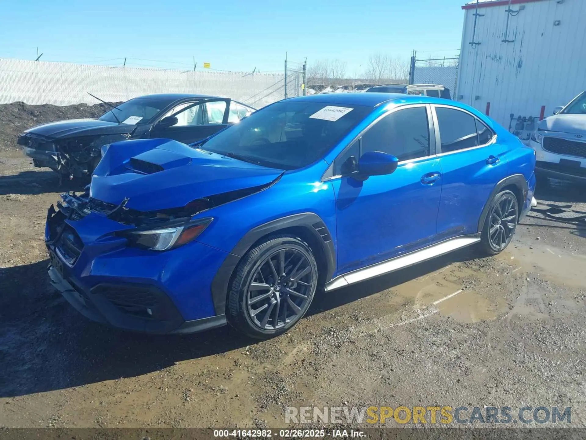 2 Фотография поврежденного автомобиля JF1VBAF62N9029543 SUBARU WRX 2022