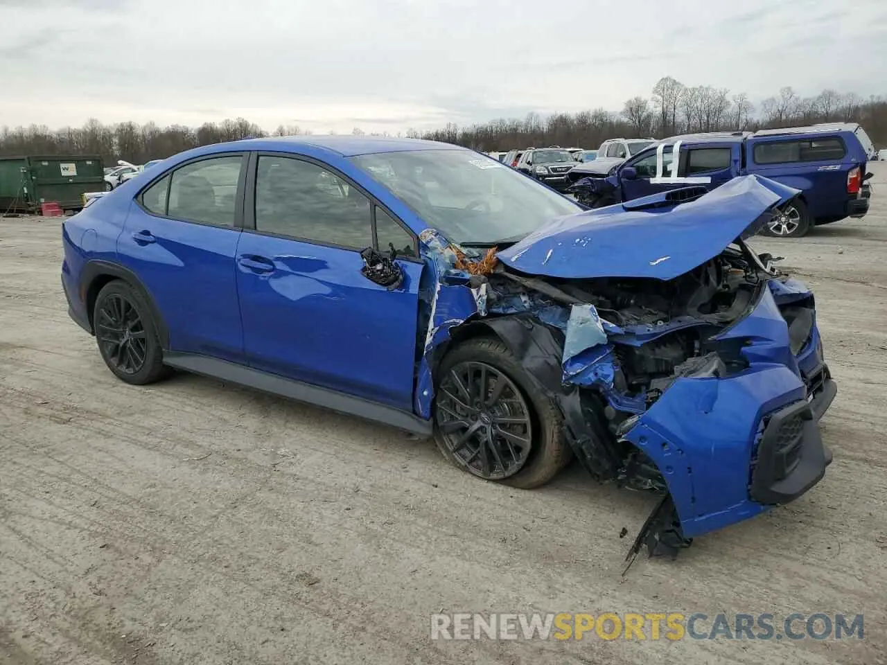 4 Photograph of a damaged car JF1VBAF63N9026361 SUBARU WRX 2022