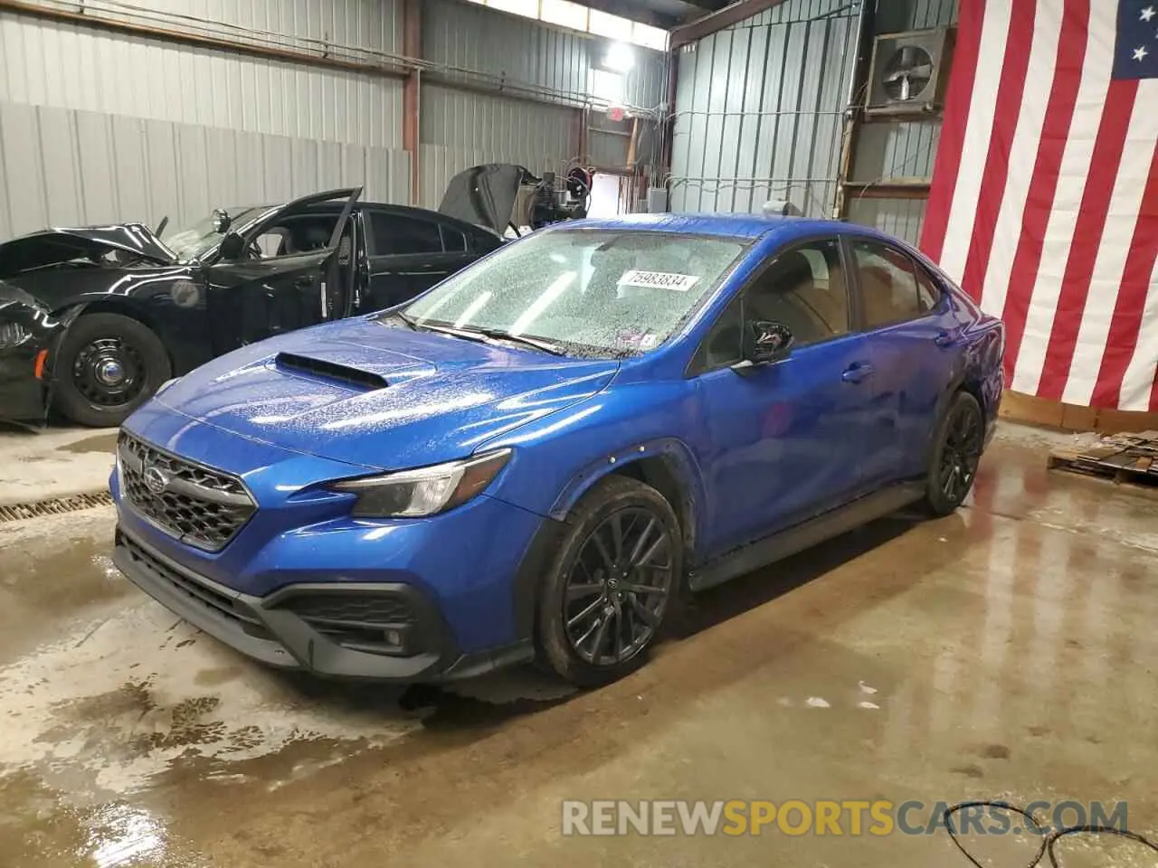1 Photograph of a damaged car JF1VBAF63N9030720 SUBARU WRX 2022