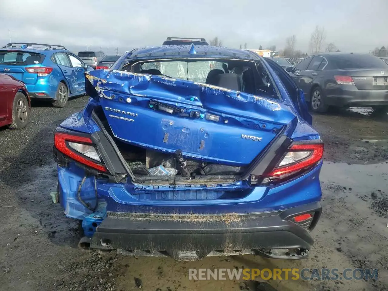 6 Фотография поврежденного автомобиля JF1VBAF64N9011707 SUBARU WRX 2022