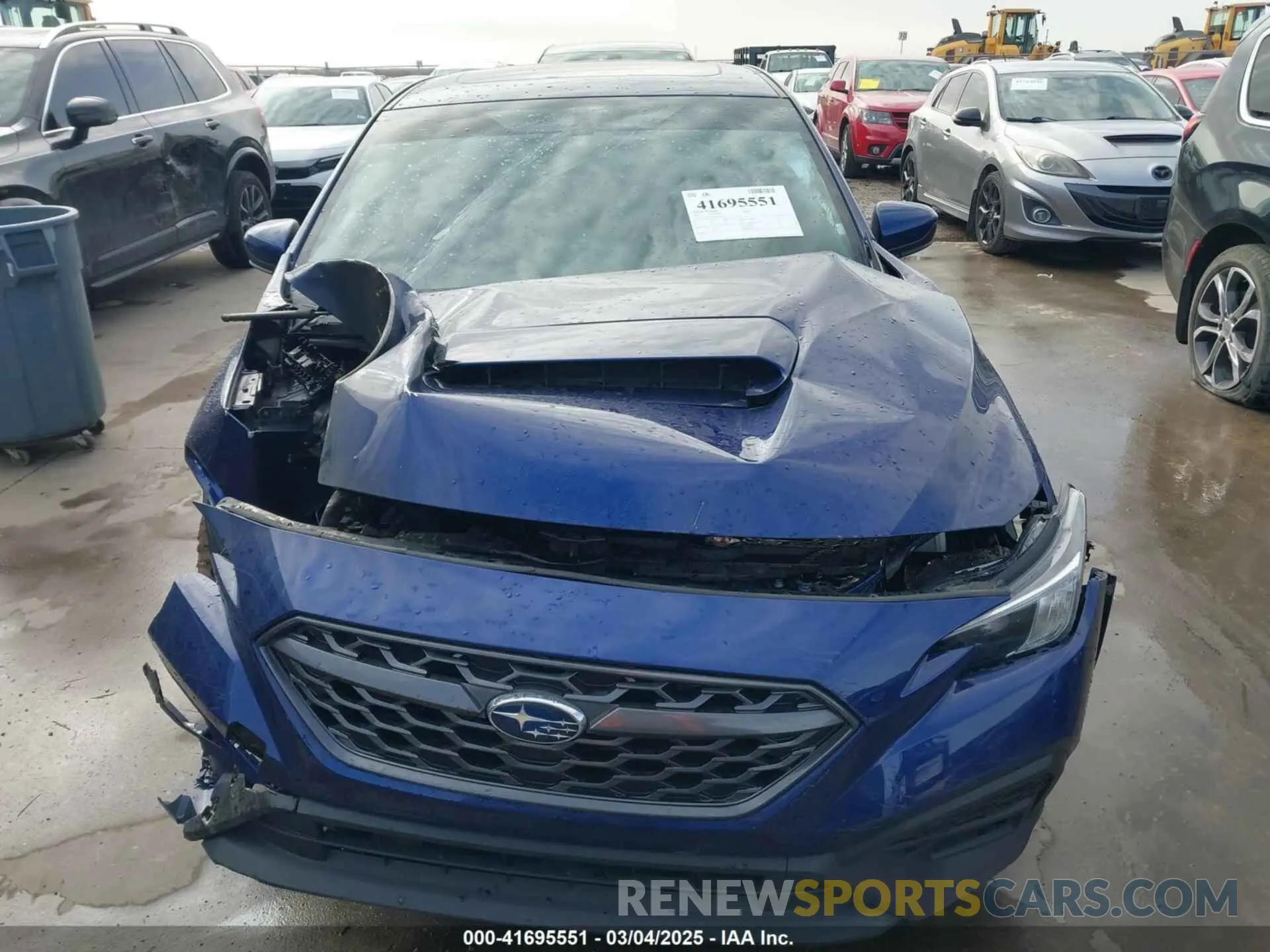 12 Photograph of a damaged car JF1VBAF66N9009165 SUBARU WRX 2022