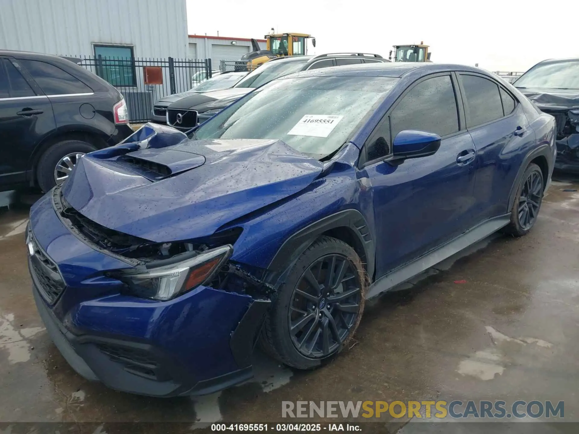 2 Photograph of a damaged car JF1VBAF66N9009165 SUBARU WRX 2022