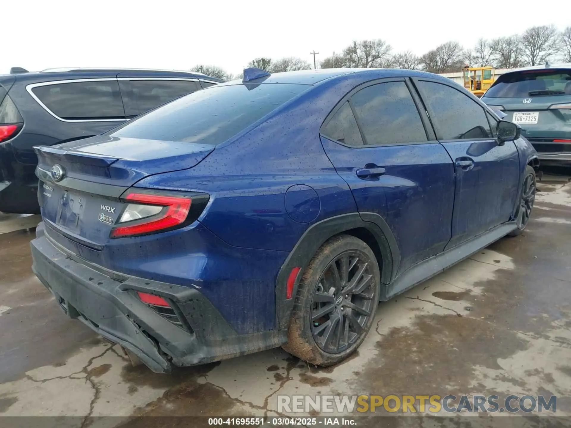 4 Photograph of a damaged car JF1VBAF66N9009165 SUBARU WRX 2022