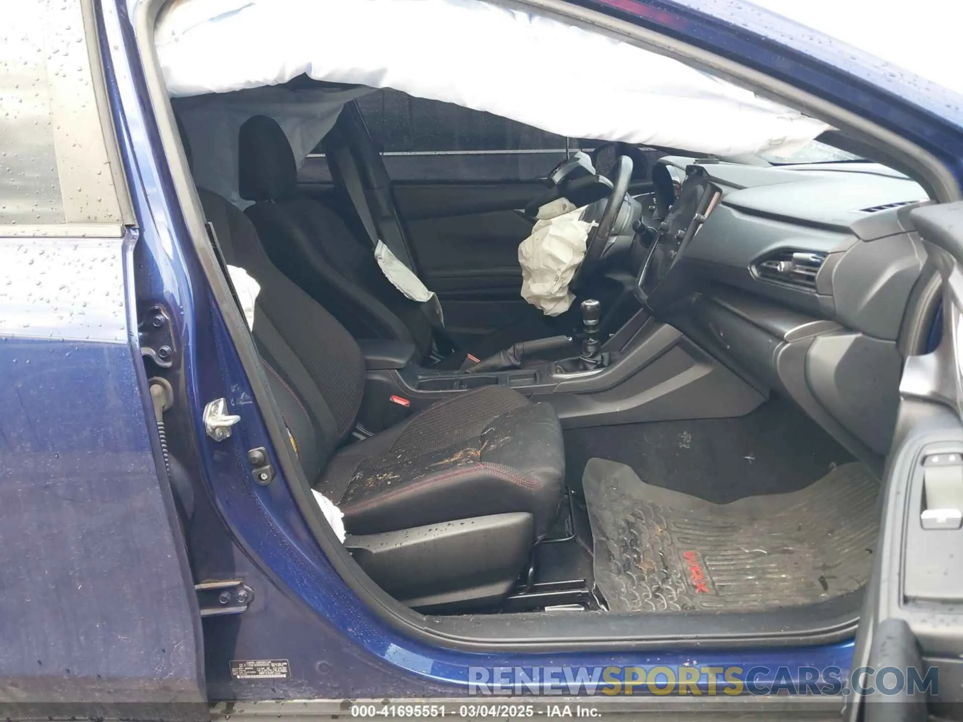 5 Photograph of a damaged car JF1VBAF66N9009165 SUBARU WRX 2022