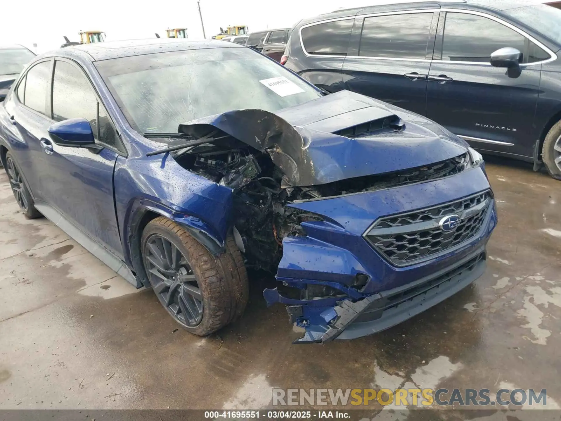 6 Photograph of a damaged car JF1VBAF66N9009165 SUBARU WRX 2022