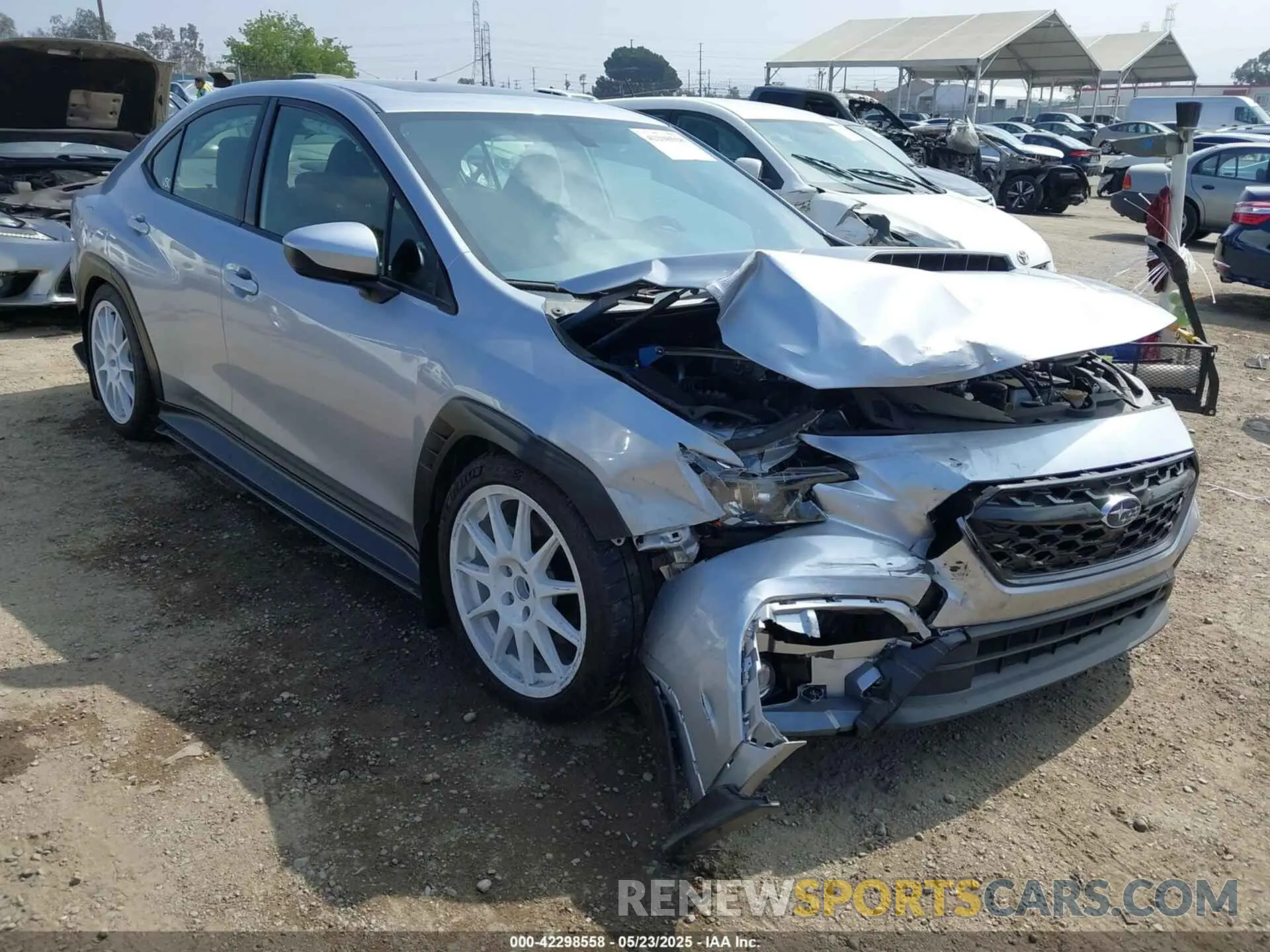 1 Photograph of a damaged car JF1VBAF66N9031229 SUBARU WRX 2022