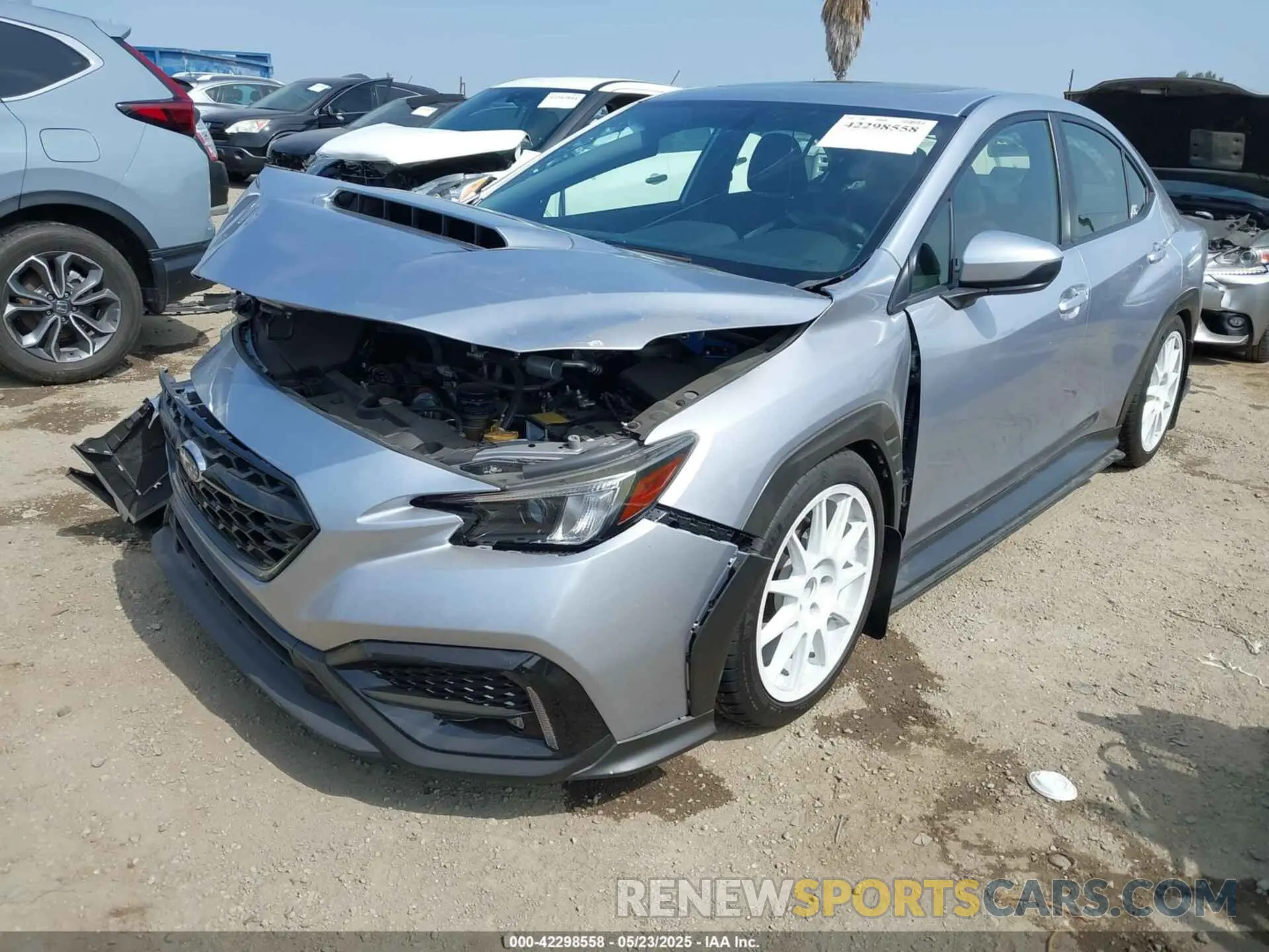 2 Photograph of a damaged car JF1VBAF66N9031229 SUBARU WRX 2022