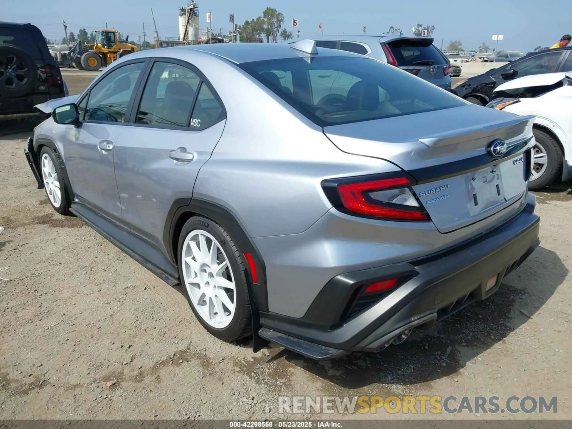 3 Photograph of a damaged car JF1VBAF66N9031229 SUBARU WRX 2022