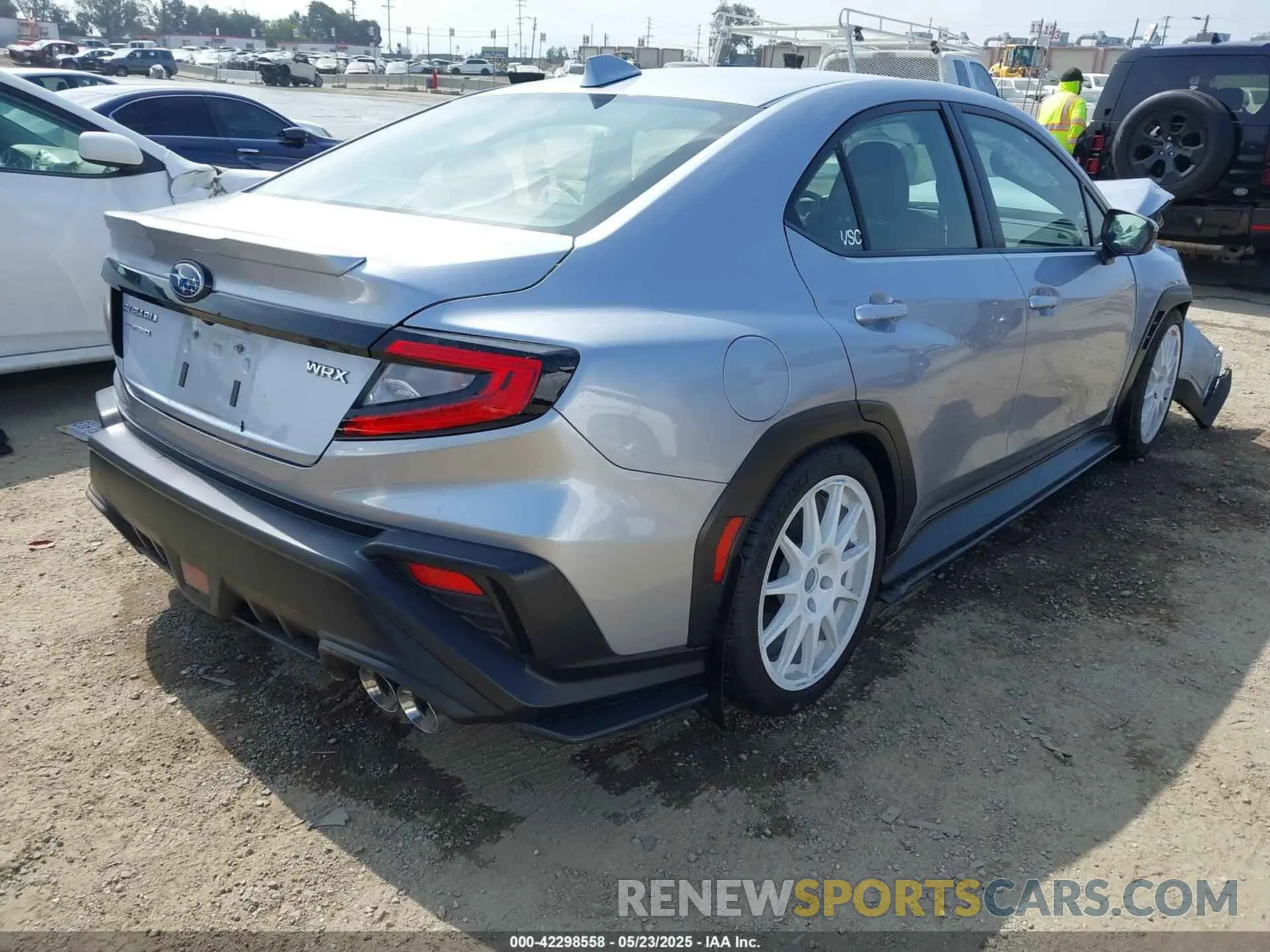 4 Photograph of a damaged car JF1VBAF66N9031229 SUBARU WRX 2022