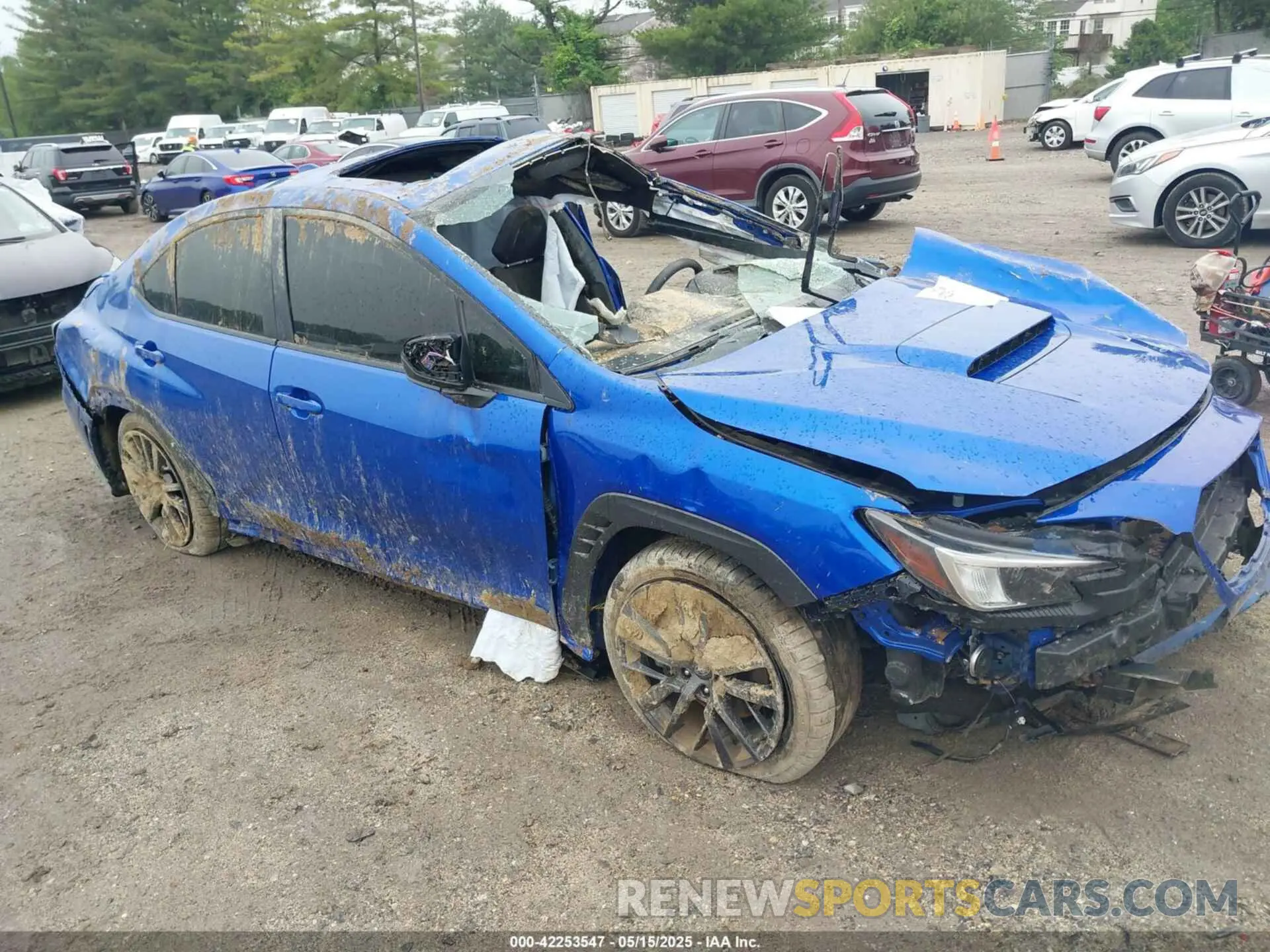 1 Фотография поврежденного автомобиля JF1VBAF69N9015459 SUBARU WRX 2022