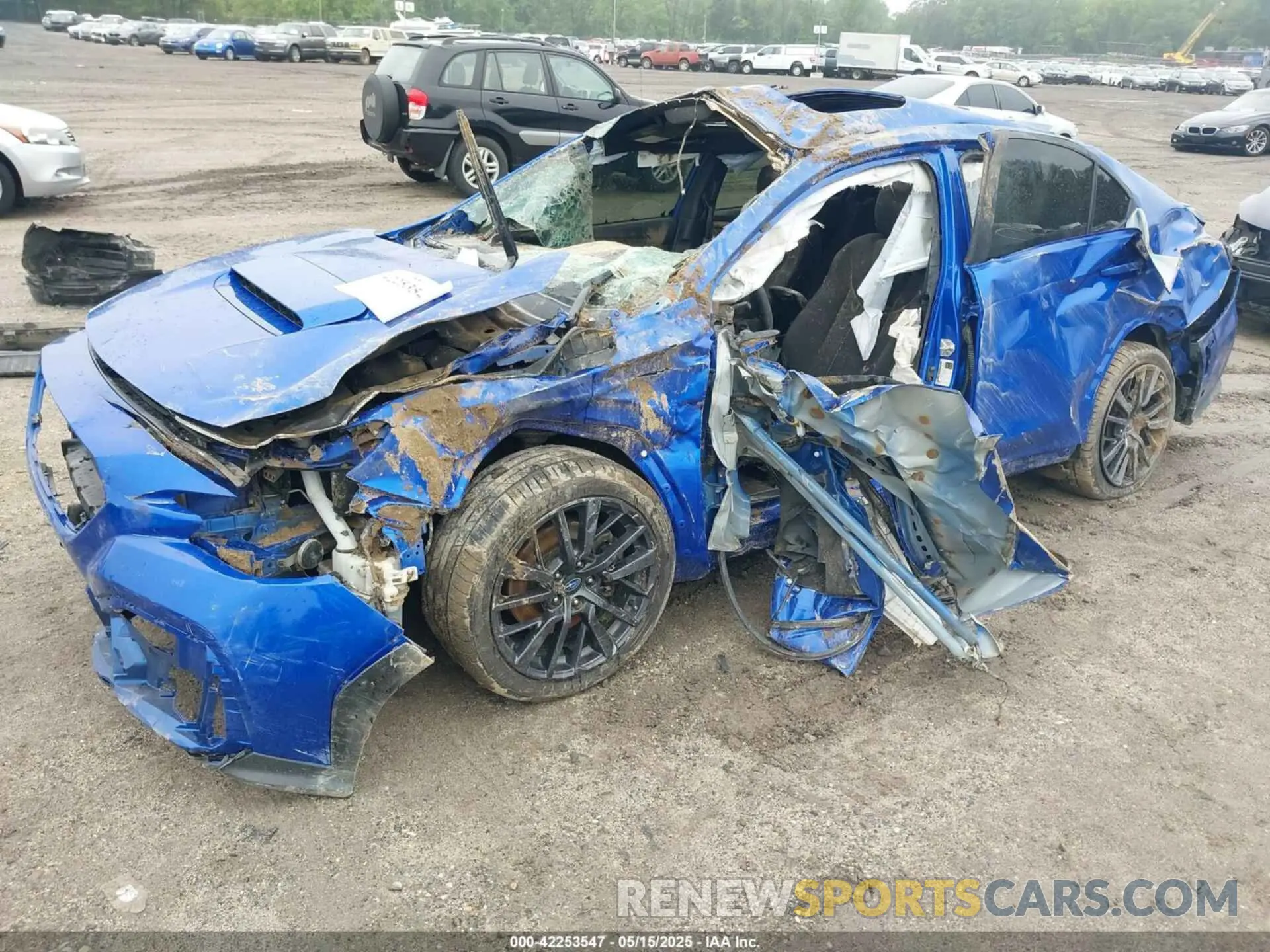 2 Фотография поврежденного автомобиля JF1VBAF69N9015459 SUBARU WRX 2022