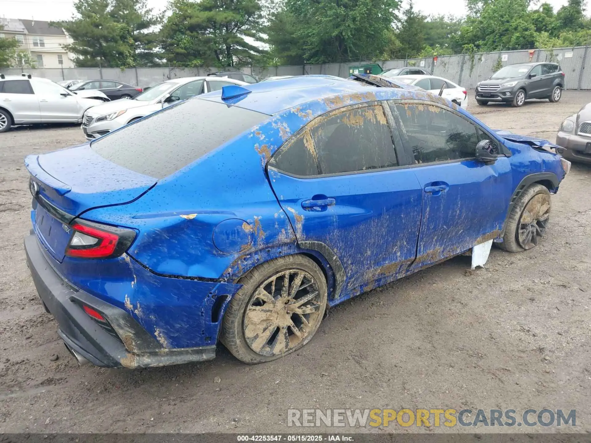 4 Фотография поврежденного автомобиля JF1VBAF69N9015459 SUBARU WRX 2022
