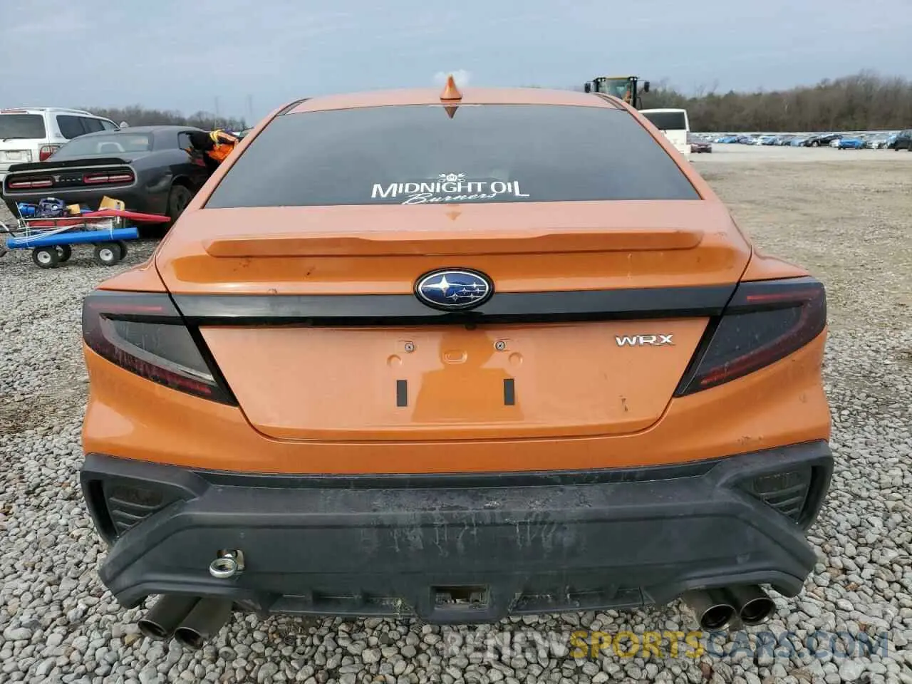 6 Photograph of a damaged car JF1VBAF69N9025733 SUBARU WRX 2022