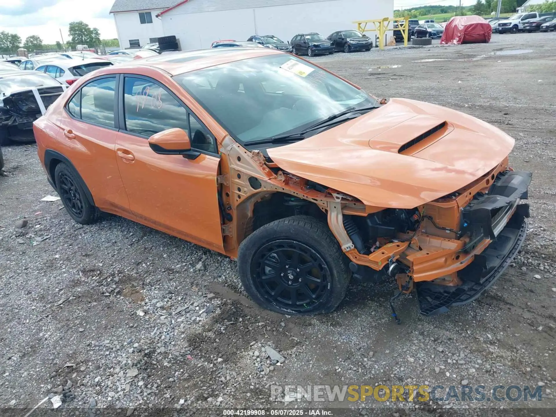 1 Photograph of a damaged car JF1VBAF6XN9026454 SUBARU WRX 2022