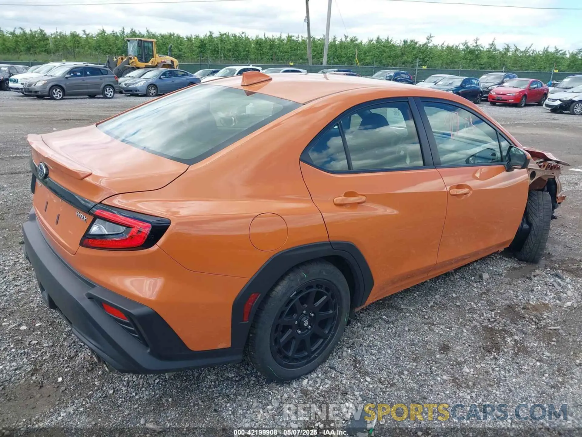 4 Photograph of a damaged car JF1VBAF6XN9026454 SUBARU WRX 2022