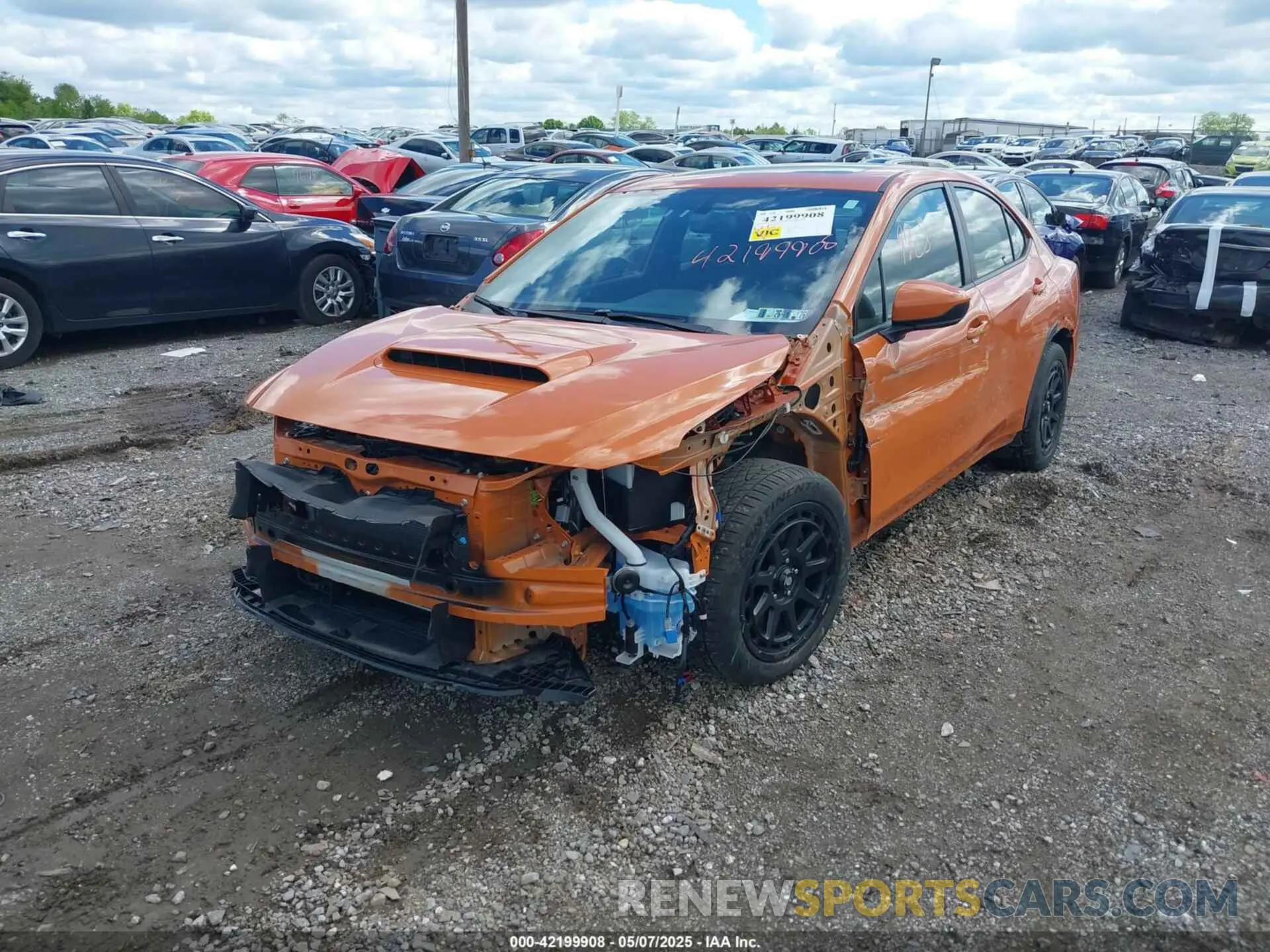 6 Photograph of a damaged car JF1VBAF6XN9026454 SUBARU WRX 2022