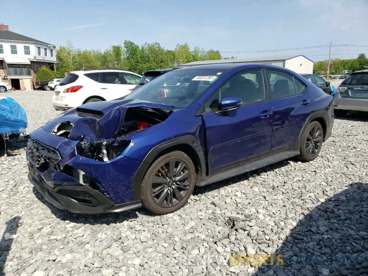 1 Photograph of a damaged car JF1VBAL69N9010489 SUBARU WRX 2022