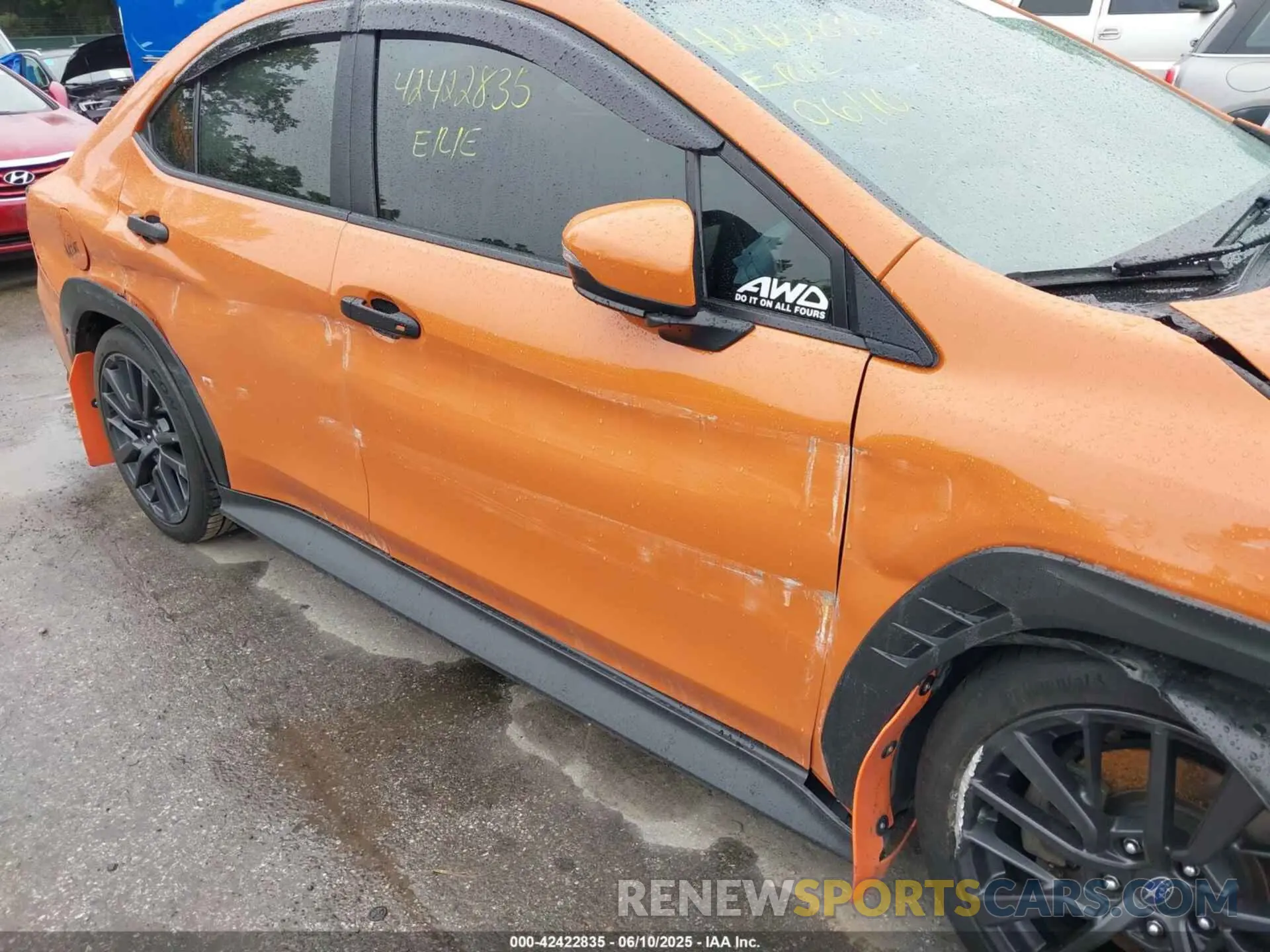 18 Фотография поврежденного автомобиля JF1VBAN64N8007518 SUBARU WRX 2022