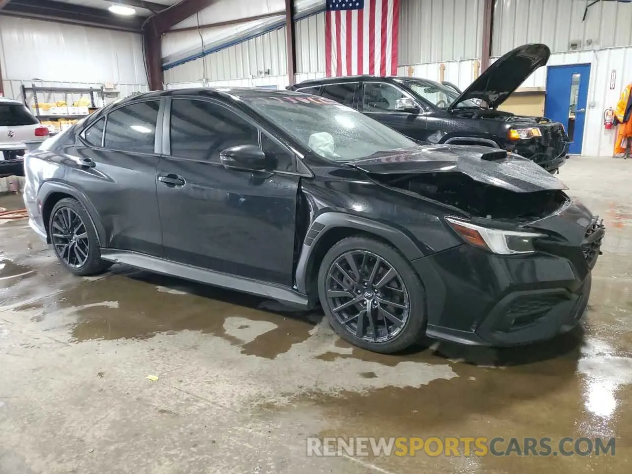 4 Photograph of a damaged car JF1VBAN66N8016446 SUBARU WRX 2022