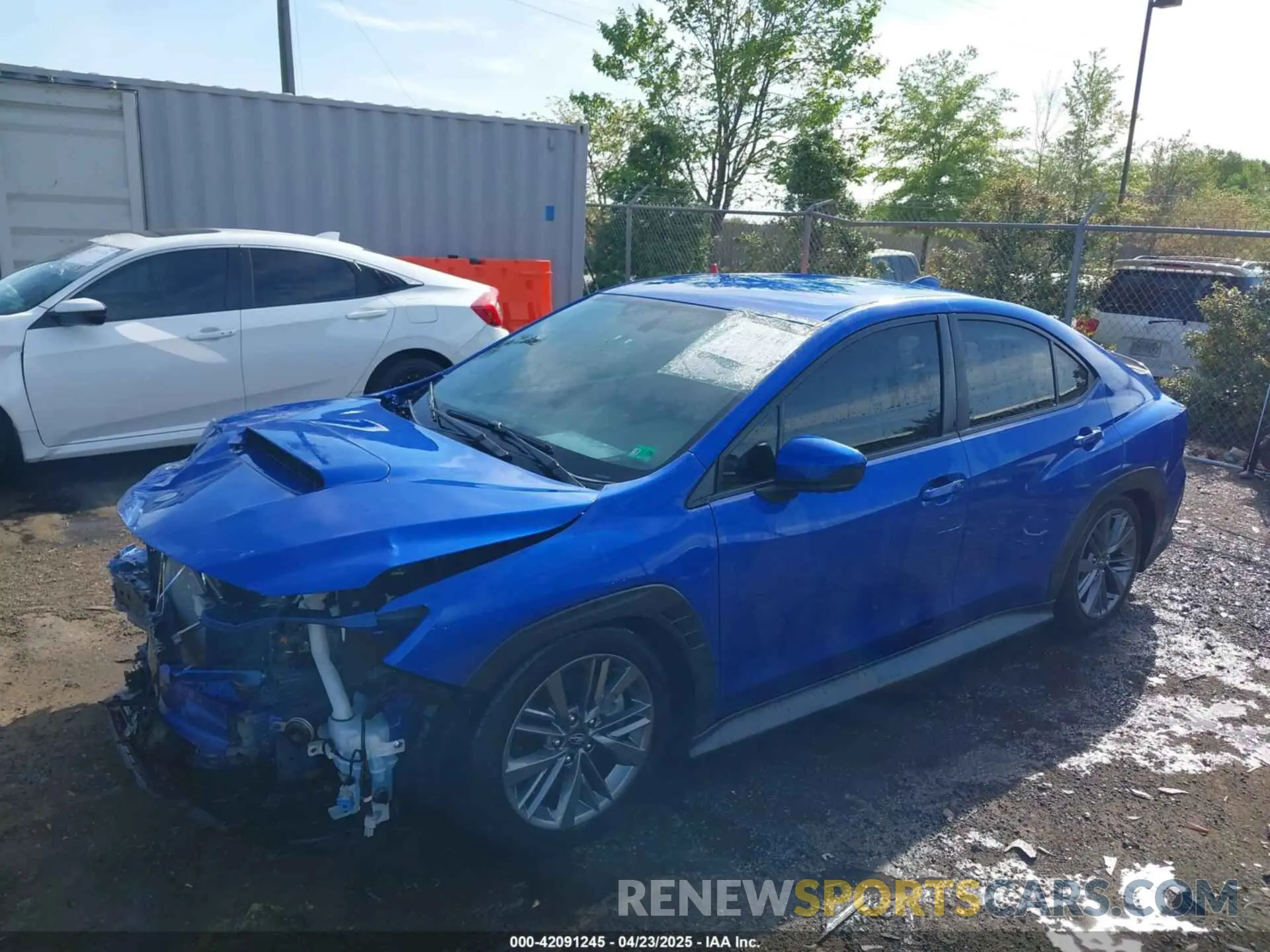 2 Фотография поврежденного автомобиля JF1VBAA61P9821466 SUBARU WRX 2023