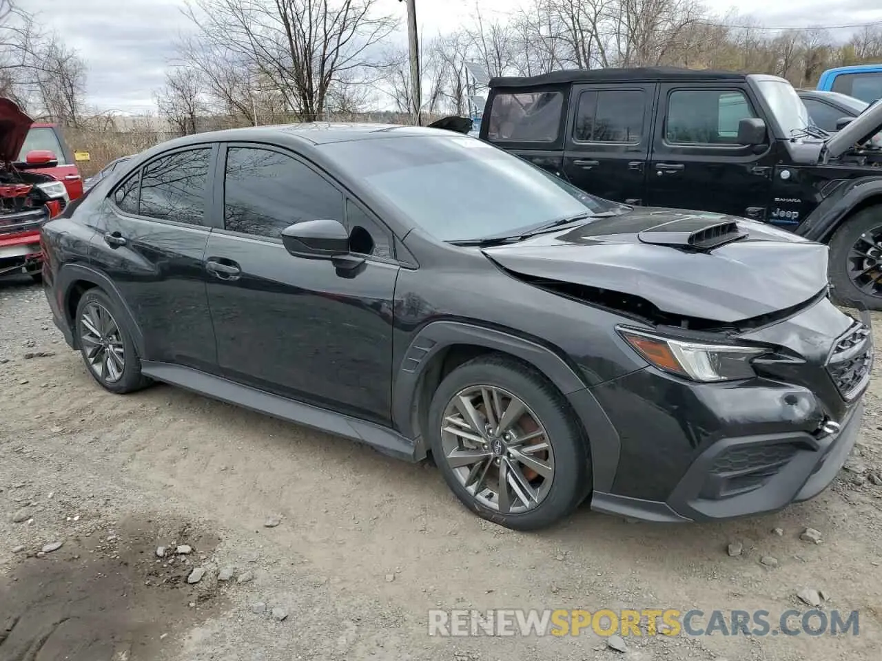 4 Фотография поврежденного автомобиля JF1VBAA65P9823639 SUBARU WRX 2023