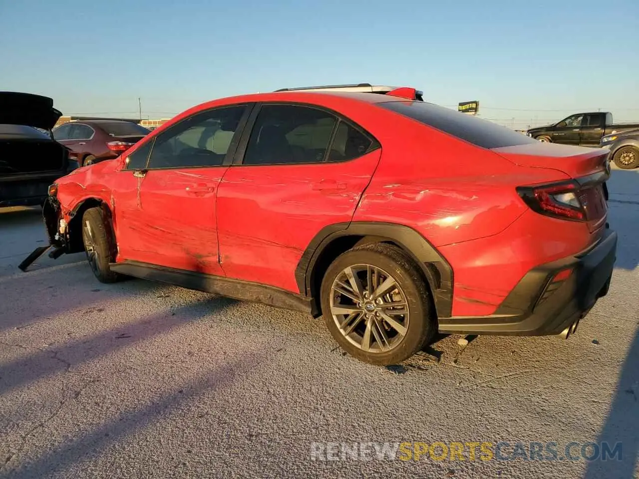 2 Фотография поврежденного автомобиля JF1VBAA69P9805564 SUBARU WRX 2023