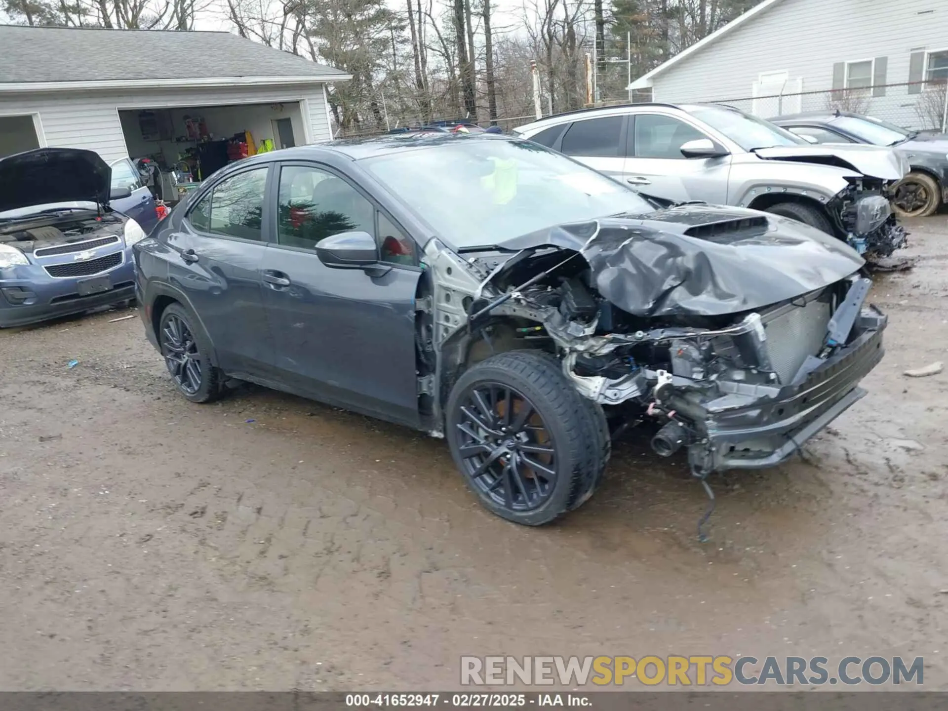 1 Фотография поврежденного автомобиля JF1VBAF61P9823596 SUBARU WRX 2023