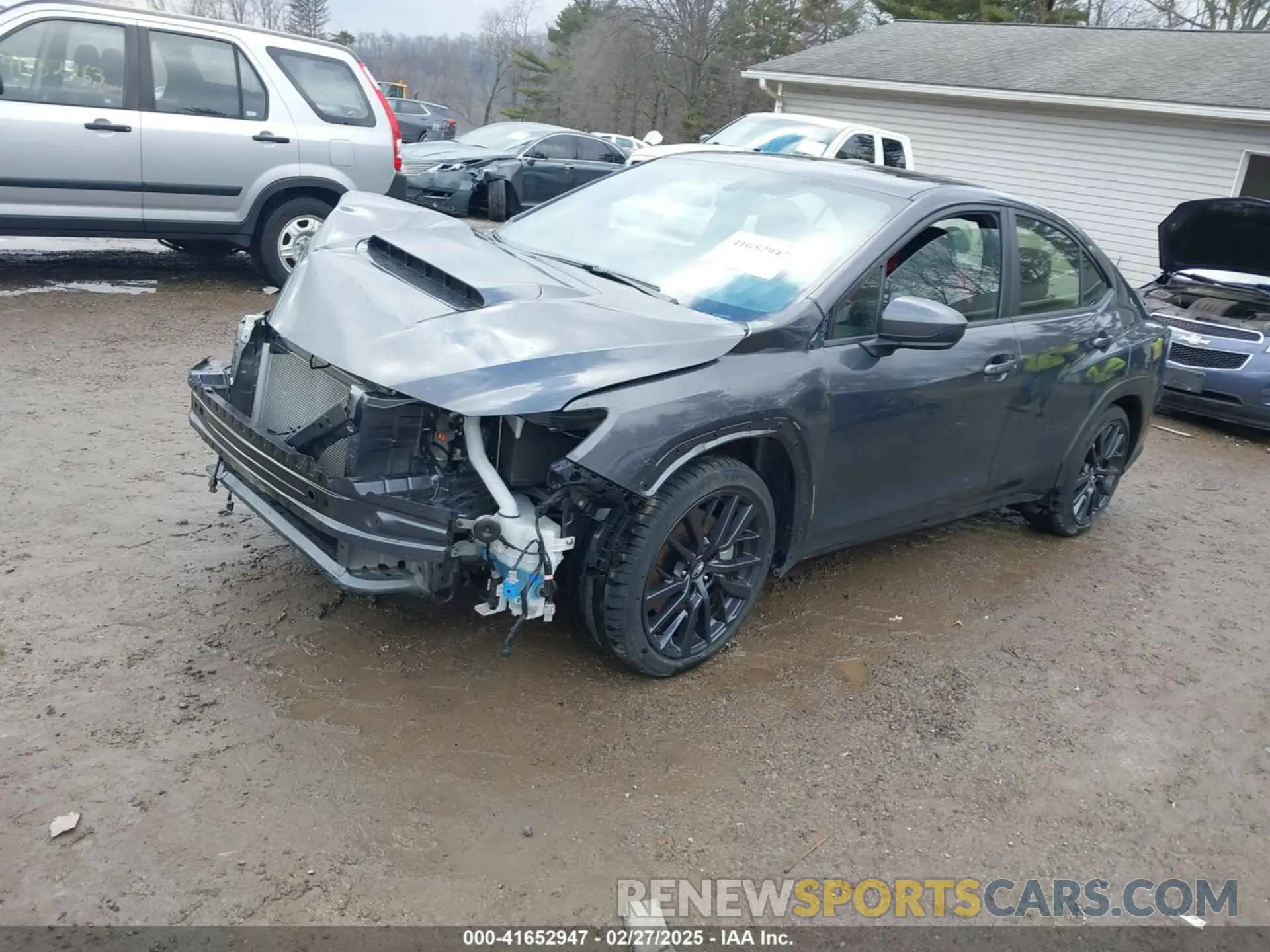 2 Фотография поврежденного автомобиля JF1VBAF61P9823596 SUBARU WRX 2023