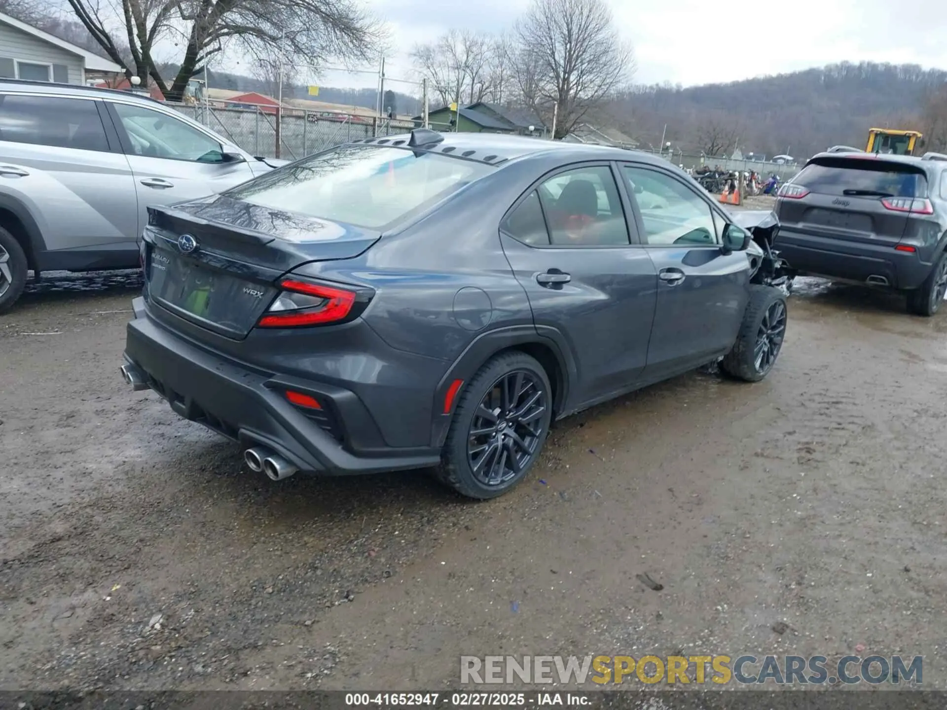 4 Фотография поврежденного автомобиля JF1VBAF61P9823596 SUBARU WRX 2023