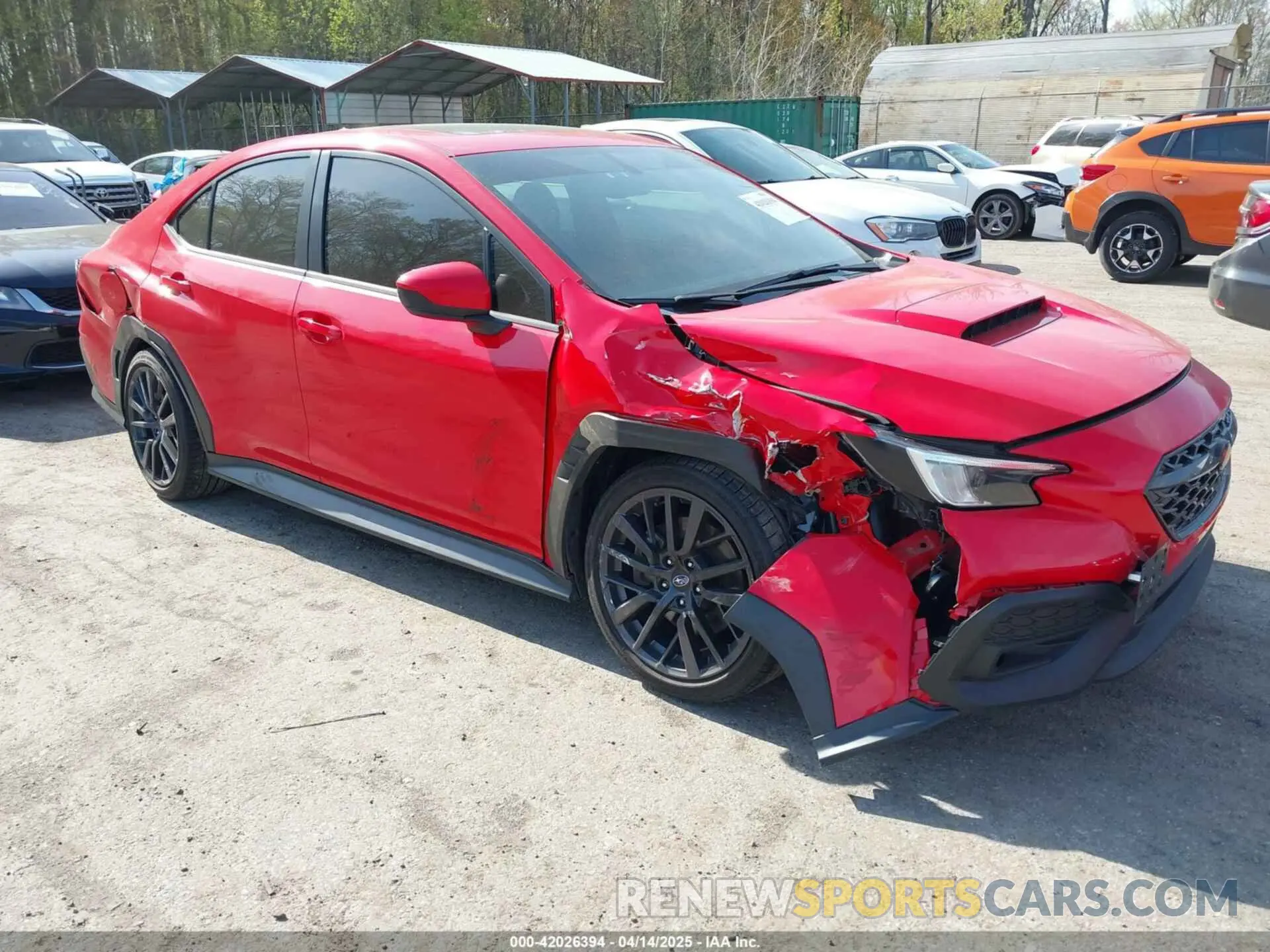 1 Фотография поврежденного автомобиля JF1VBAF64P9802337 SUBARU WRX 2023