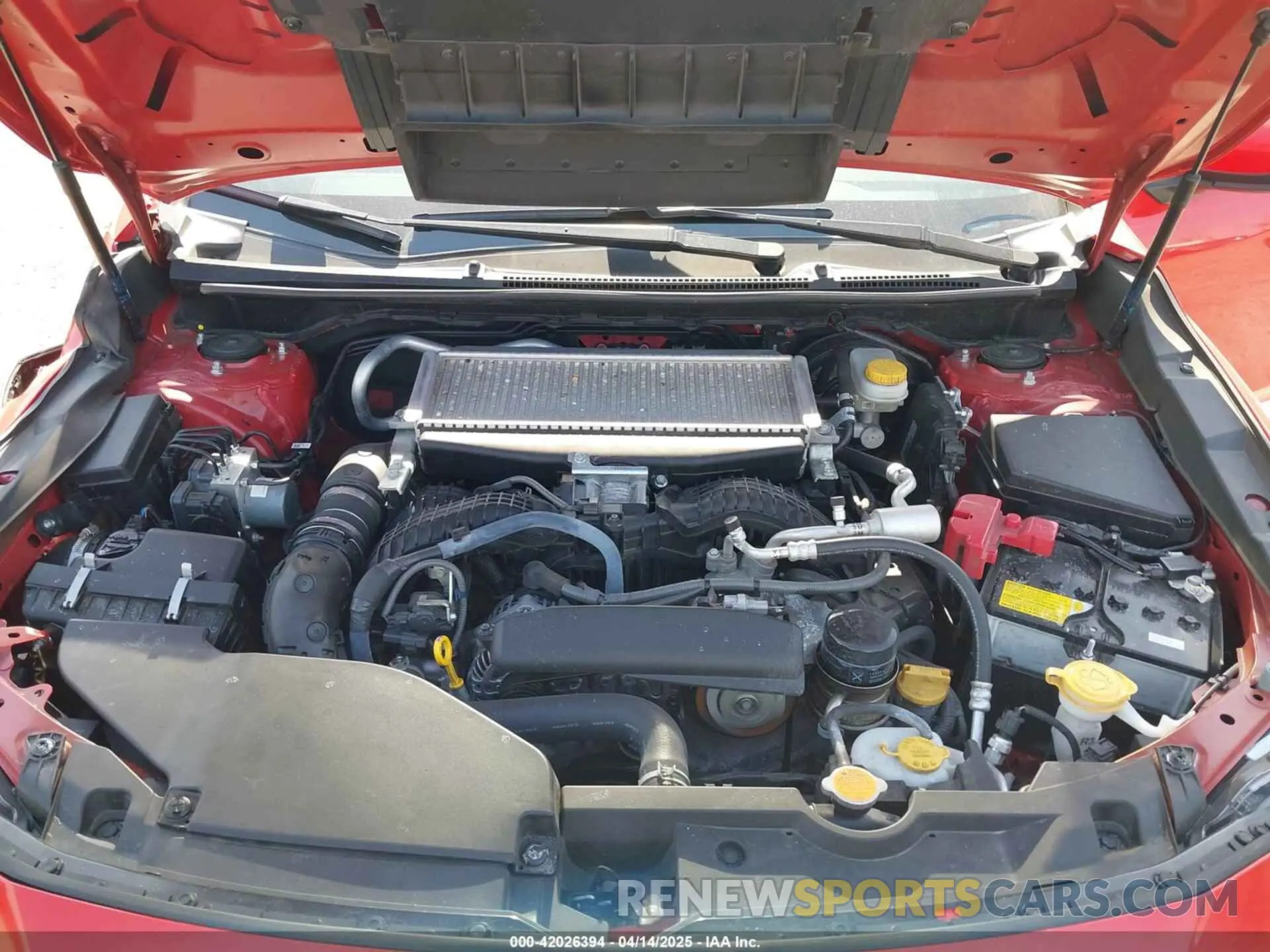 10 Фотография поврежденного автомобиля JF1VBAF64P9802337 SUBARU WRX 2023