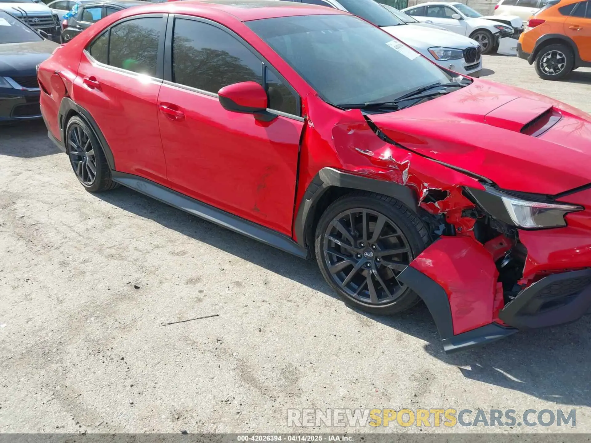 6 Фотография поврежденного автомобиля JF1VBAF64P9802337 SUBARU WRX 2023